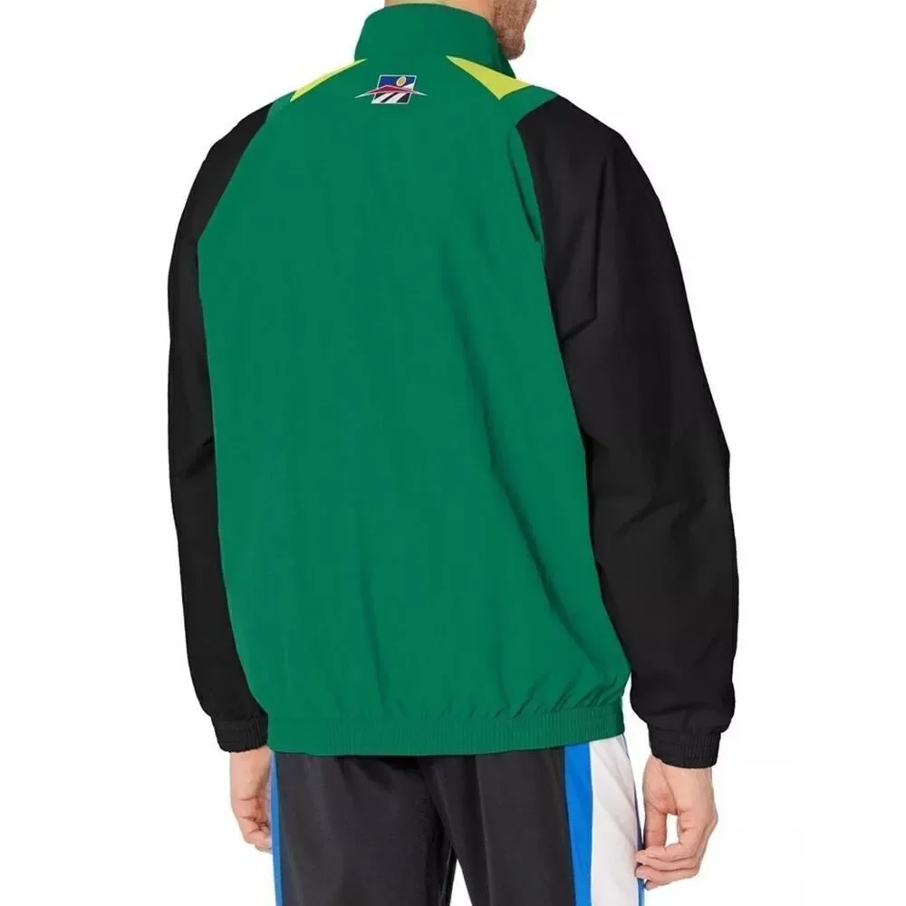 NWT [FK2462] Mens Reebok Classics Twin Vector Track Jacket Green Small
